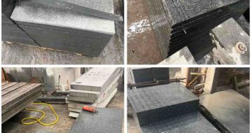 晋城 芝麻黑地铺石材