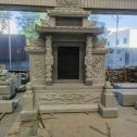 晋城 芝麻灰高档墓碑、土墓，一套也支持定做