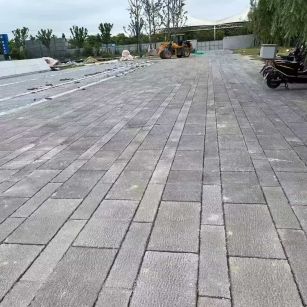 晋城仿古石铺装效果