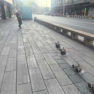 晋城仿古石铺装效果
