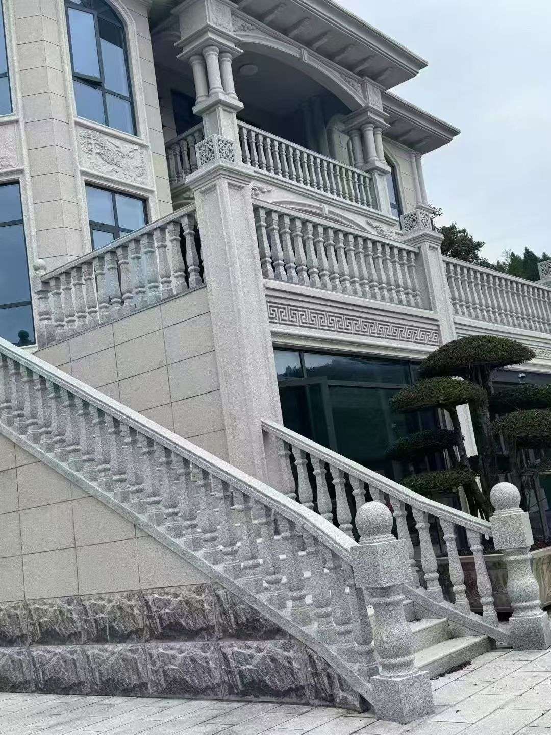 晋城 芝麻白别墅，栏杆