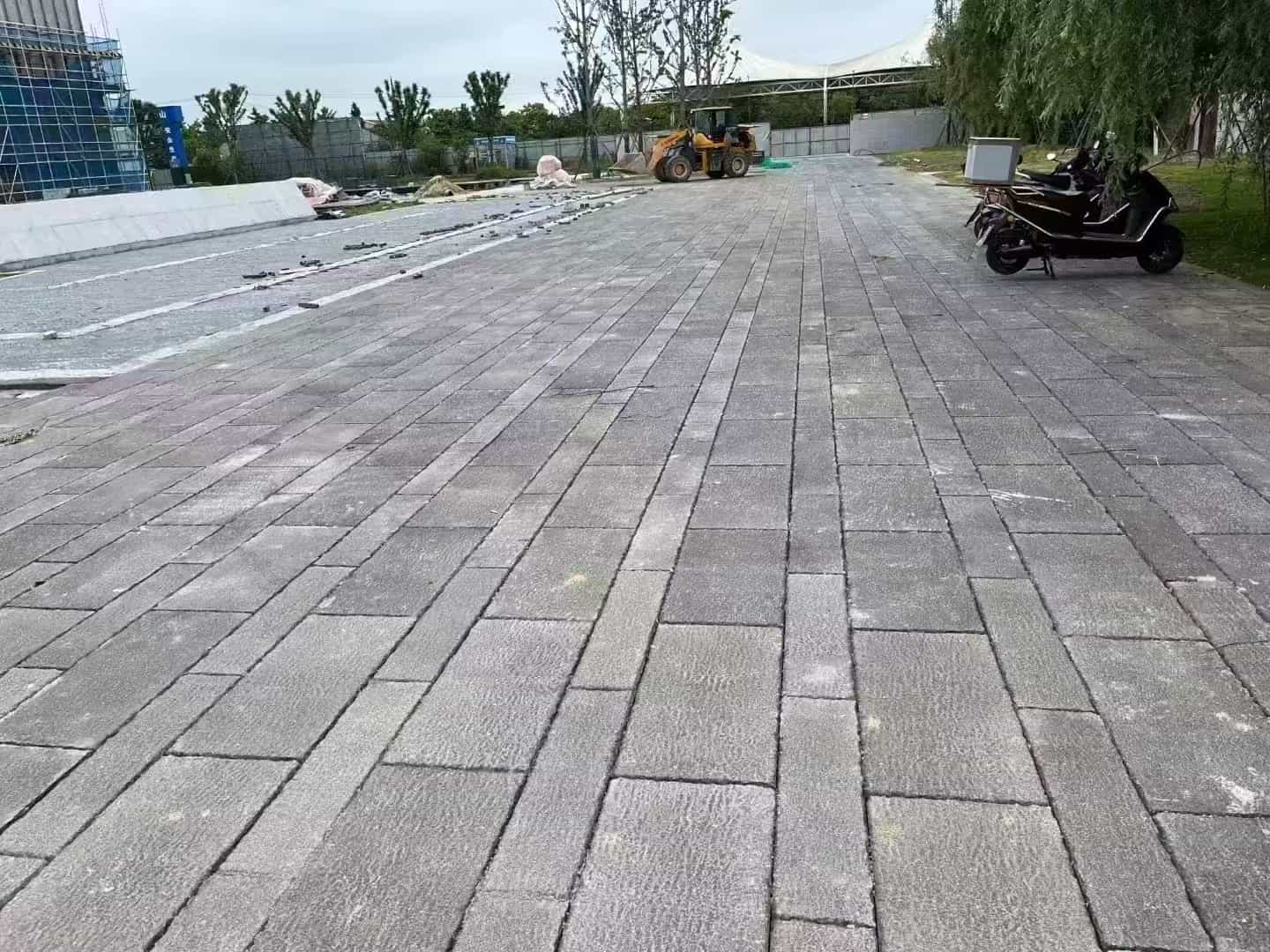 晋城仿古石铺装效果