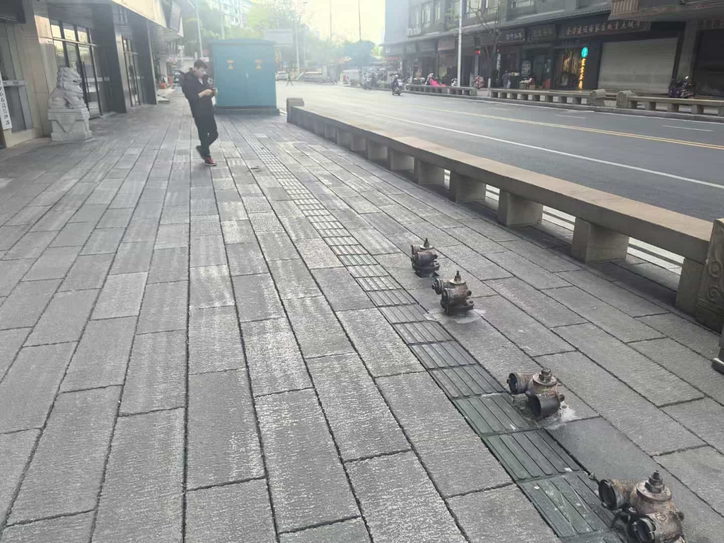 晋城仿古石铺装效果