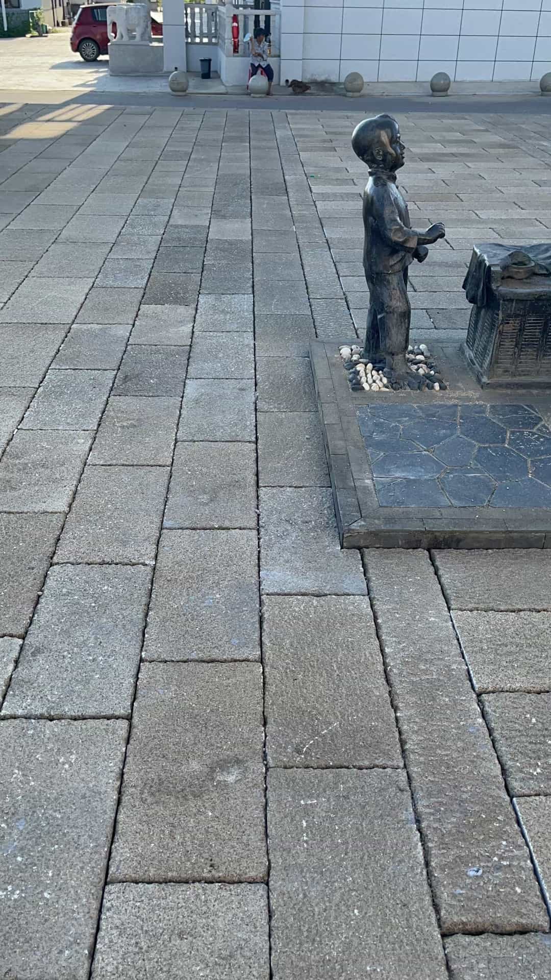 晋城仿古石铺装效果