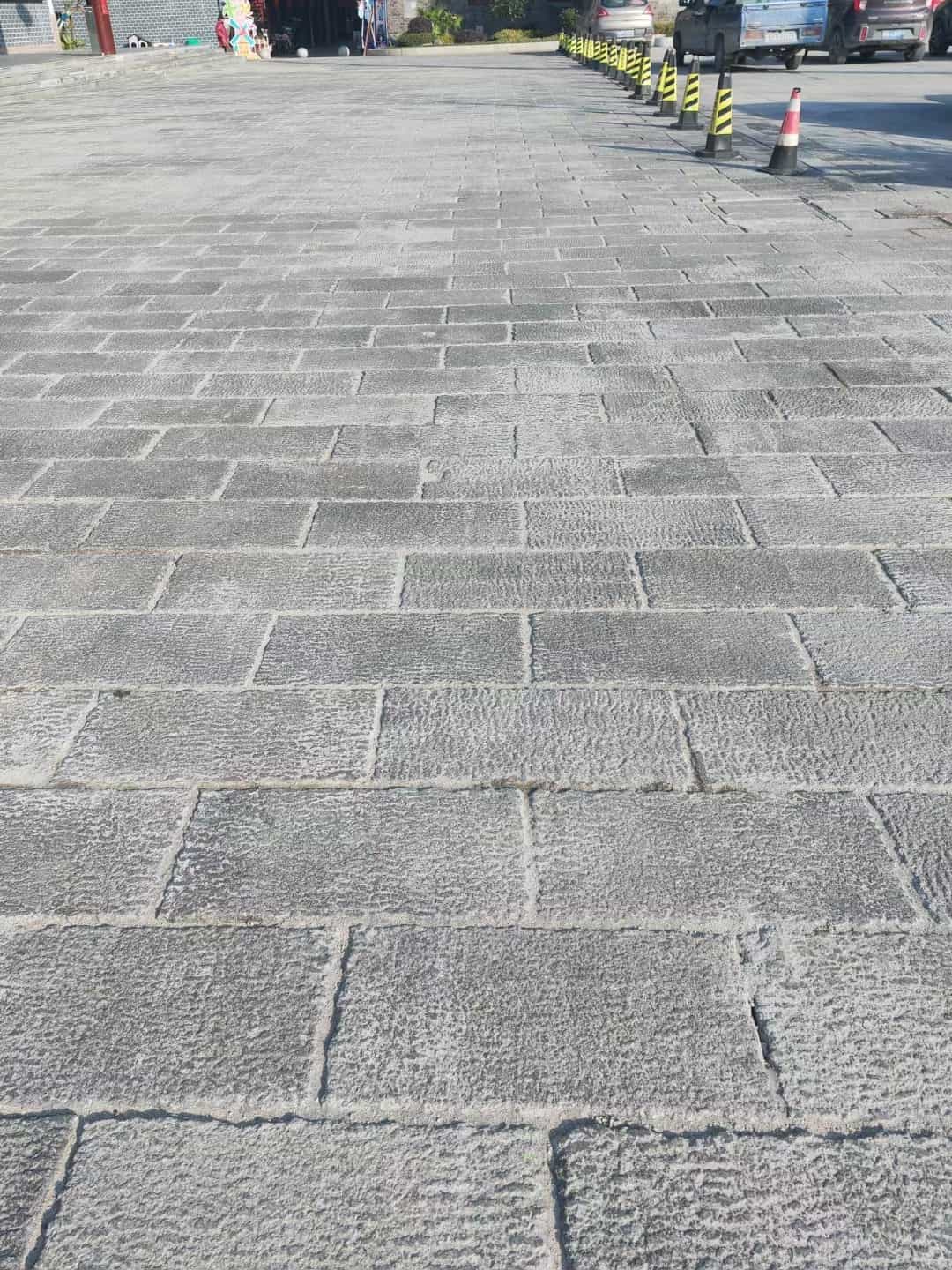晋城仿古石铺装效果