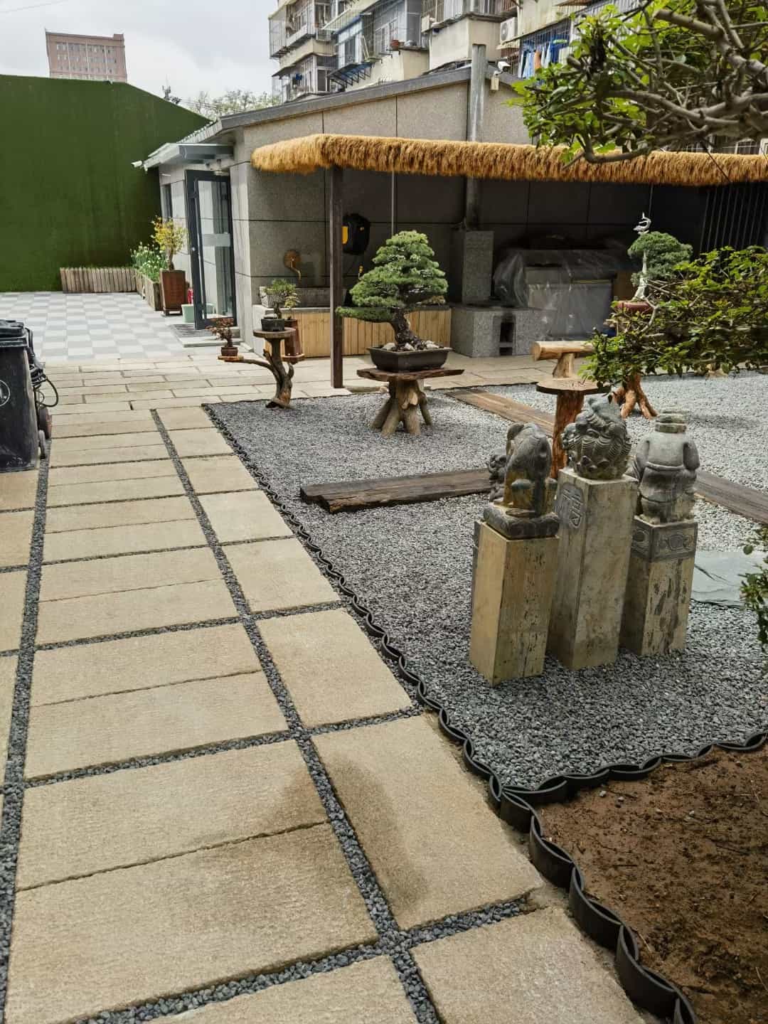 晋城仿古石铺装效果