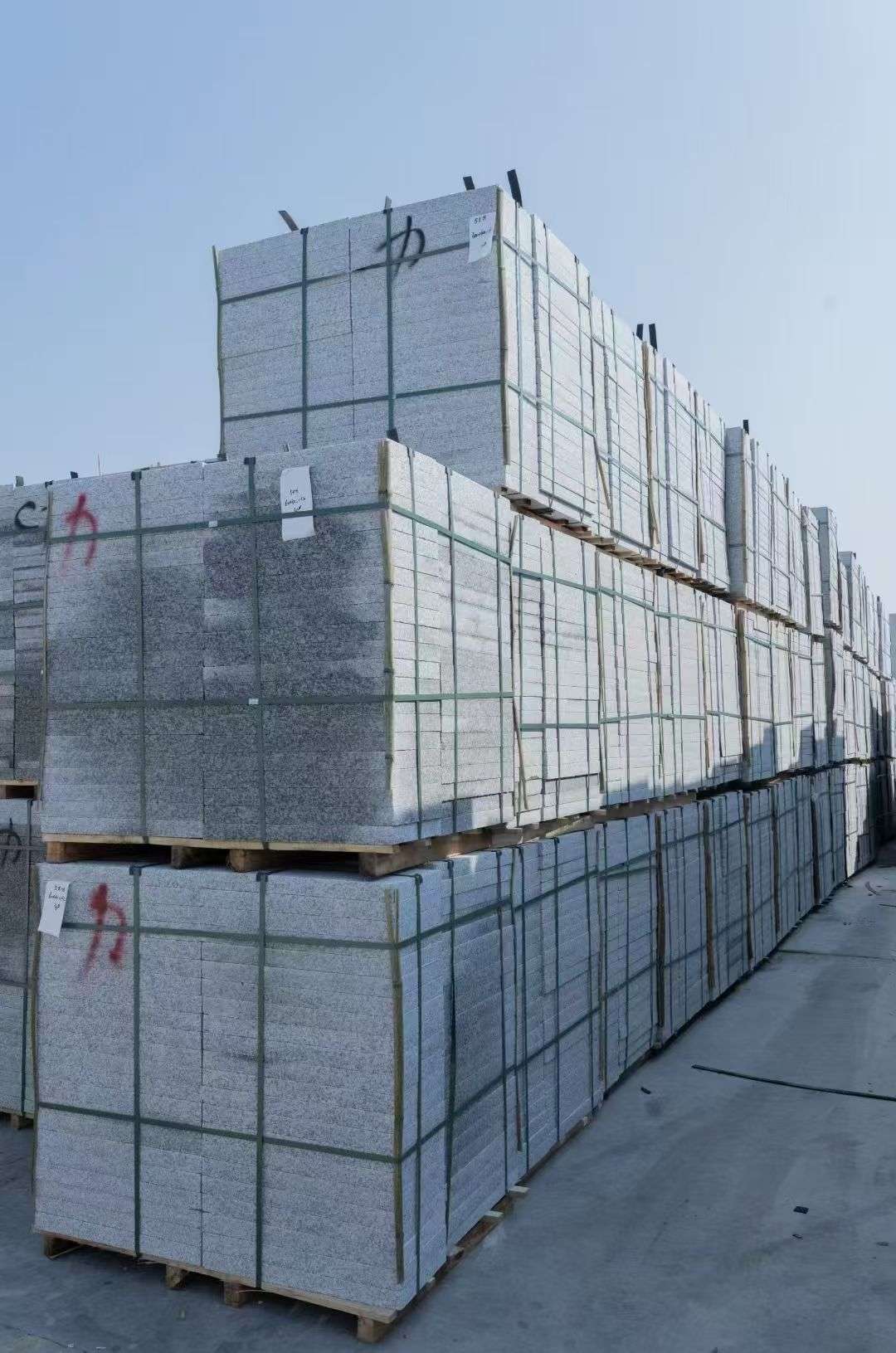 晋城 芙蓉白、大花白、小白花荔枝面成品地铺石